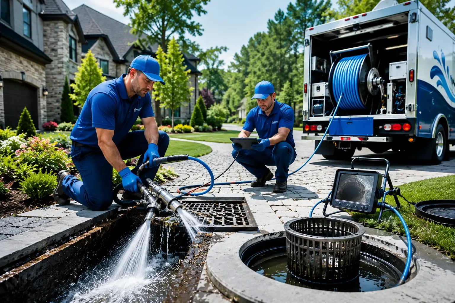 Local outdoor drain cleaning professionals in Volga, IA